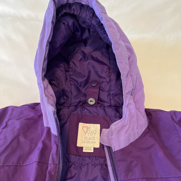 Thermolite Winter Coat Baby Girl Children’s Place - Picture 5 of 6